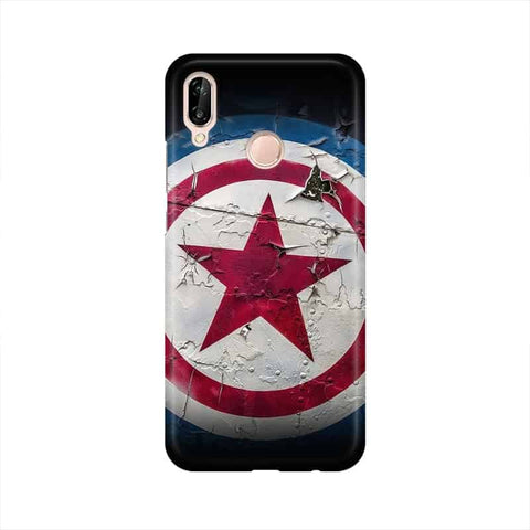 Captain America Mobile Cover For Huawei P20 Lite