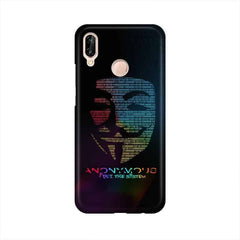 Anon Hackers Mobile Cover For Huawei P20 Lite