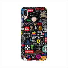 Brands Logo's Mobile Cover For Huawei P20 Lite