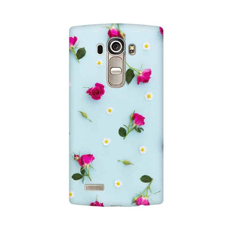 Floral Background Mobile Cover For LG G4