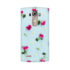 Floral Background Mobile Cover For LG G4