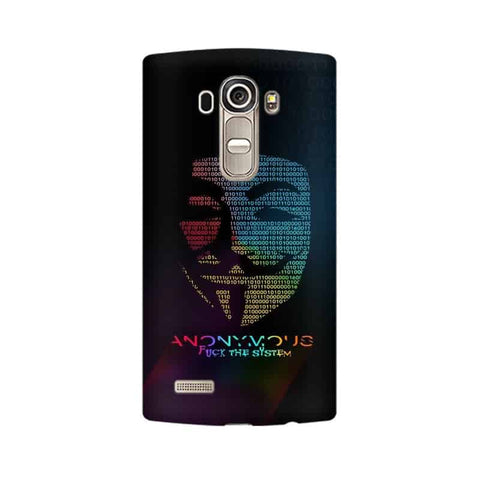 Anon Hackers Mobile Cover For LG G4