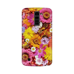 Colorful Flowers Background Mobile Cover For LG K10