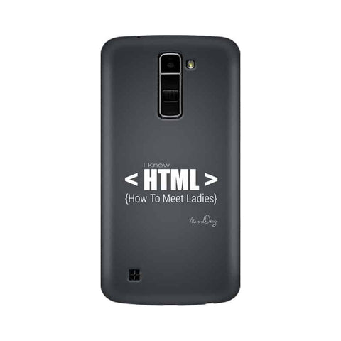 HTML Mobile Cover For LG K10