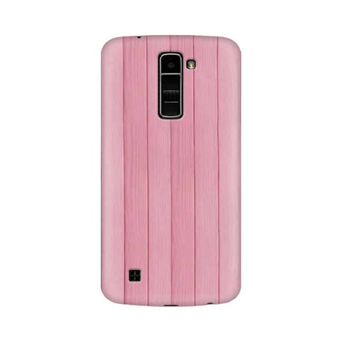 Pink Wood Mobile Cover For LG K10