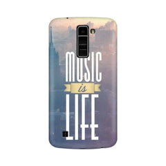 Music is Life Mobile Cover For LG K7