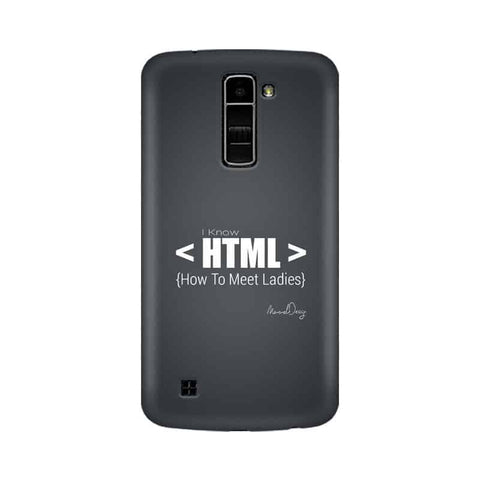HTML Mobile Cover For LG K7