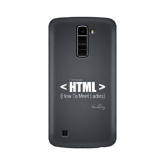 HTML Mobile Cover For LG K7