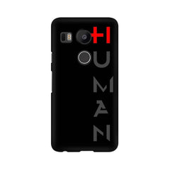 Human Mobile Cover For LG Nexus 5X