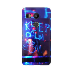 Keep Calm And EDM Mobile Cover For LG Nexus 5X