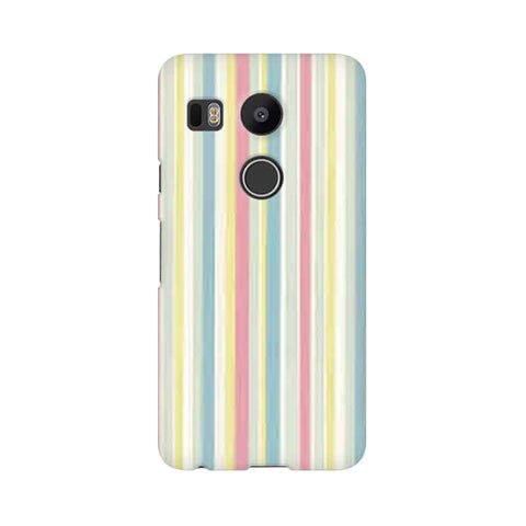 Pastel Lines Mobile Cover For LG Nexus 5X