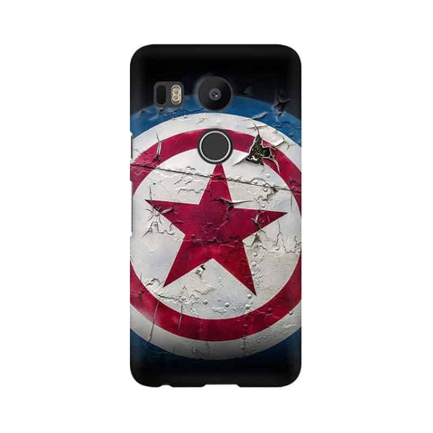 Captain America Mobile Cover For LG Nexus 5X
