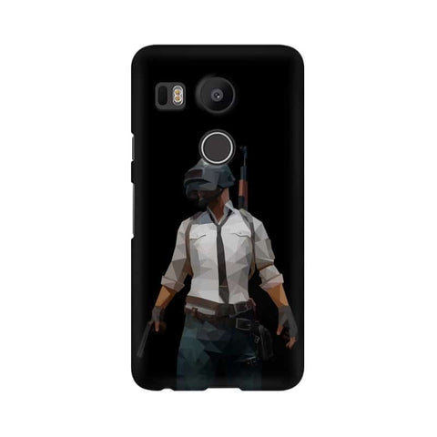 PUBG Printed Mobile Cover For LG Nexus 5X