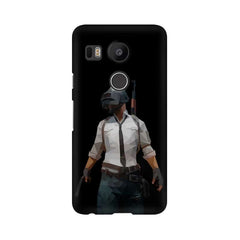 PUBG Printed Mobile Cover For LG Nexus 5X