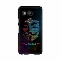 Anon Hackers Mobile Cover For LG Nexus 5X