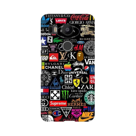 Brands Logo's Mobile Cover For LG Nexus 5X