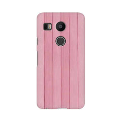Pink Wood Mobile Cover For LG Nexus 5X