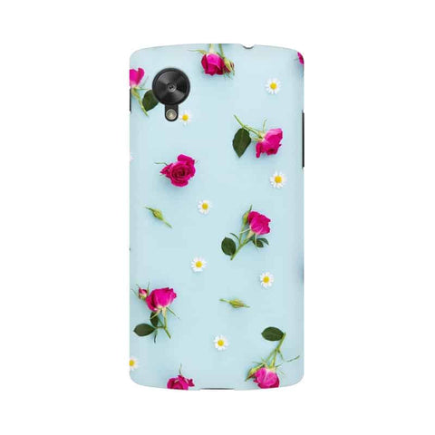 Floral Background Mobile Cover For LG Nexus 5