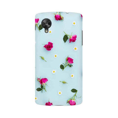 Floral Background Mobile Cover For LG Nexus 5