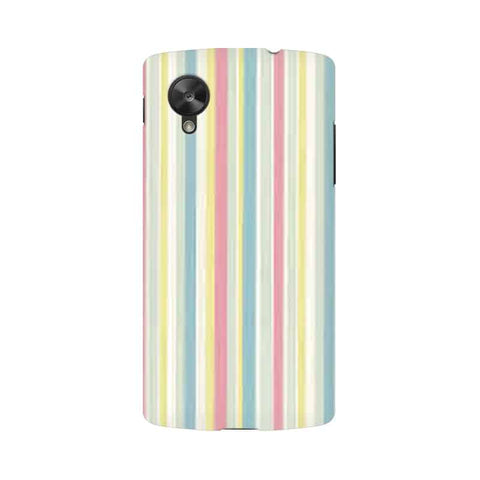 Pastel Lines Mobile Cover For LG Nexus 5