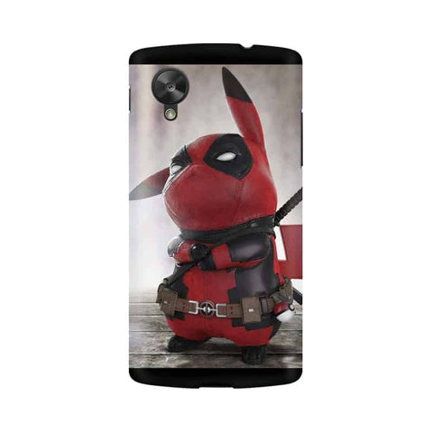Red Pikachu Mobile Cover For LG Nexus 5