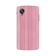 Pink Wood Mobile Cover For LG Nexus 5