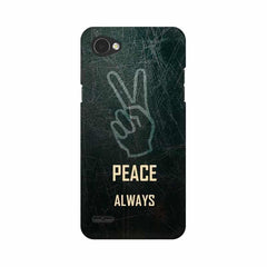 Always Peace Mobile Cover For LG Q6