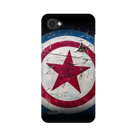 Captain America Mobile Cover For LG Q6