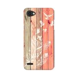 Wood Style Mobile Cover For LG Q6