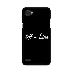 off-Line Wallpaper Mobile Cover For LG Q6