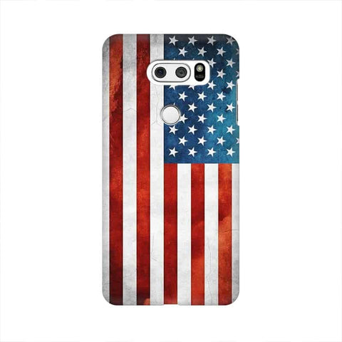 USA Flag Mobile Cover For LG V30