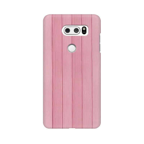 Pink Wood Mobile Cover For LG V30