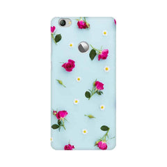 Floral Background Mobile Cover For LeEco Le 1S