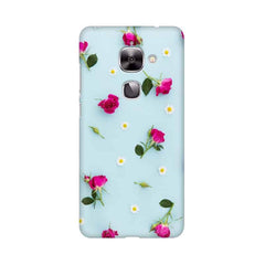 Floral Background Mobile Cover For LeEco Le 2