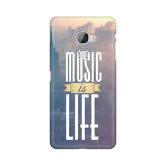 Music is Life Mobile Cover For LeEco Le Max