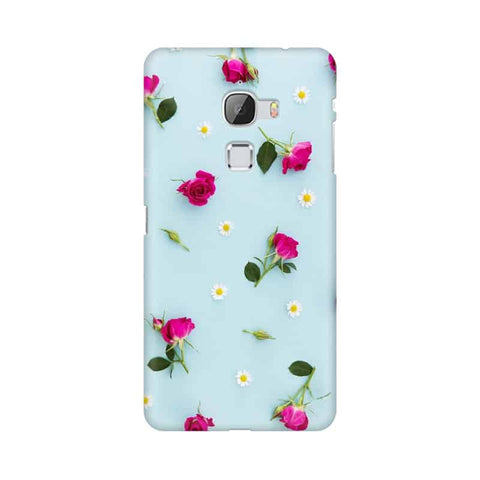 Floral Background Mobile Cover For LeEco Le Max