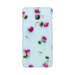 Floral Background Mobile Cover For LeEco Le Max