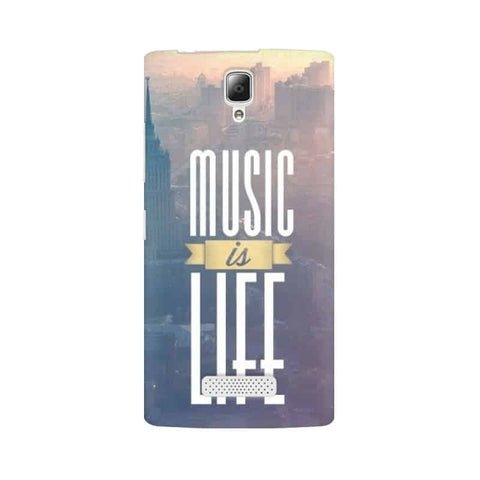 Music is Life Mobile Cover For Lenovo A2010
