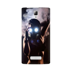 Gas Mask Girl Mobile Cover For Lenovo A2010