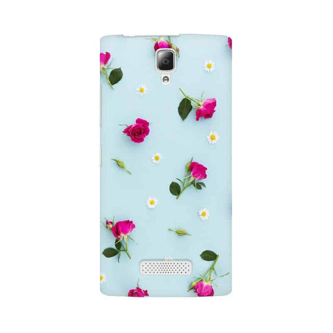 Floral Background Mobile Cover For Lenovo A2010