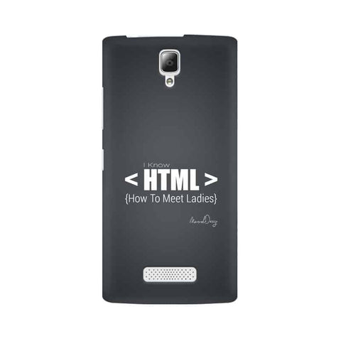 HTML Mobile Cover For Lenovo A2010