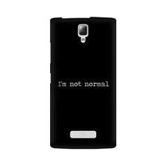 I'm not Normal Mobile Cover For Lenovo A2010