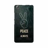 Always Peace Mobile Cover For Lenovo A6000 Plus