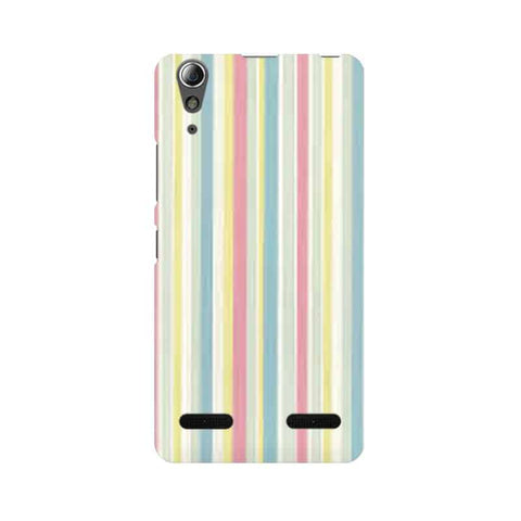 Pastel Lines Mobile Cover For Lenovo A6000 Plus