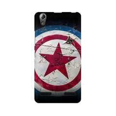 Captain America Mobile Cover For Lenovo A6000 Plus