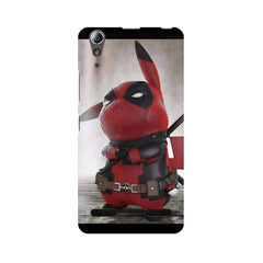 Red Pikachu Mobile Cover For Lenovo A6000 Plus