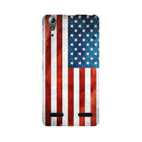 USA Flag Mobile Cover For Lenovo A6000 Plus