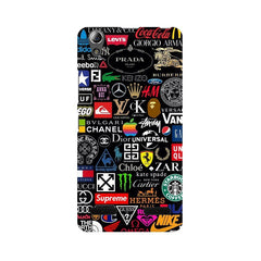 Brands Logo's Mobile Cover For Lenovo A6000 Plus