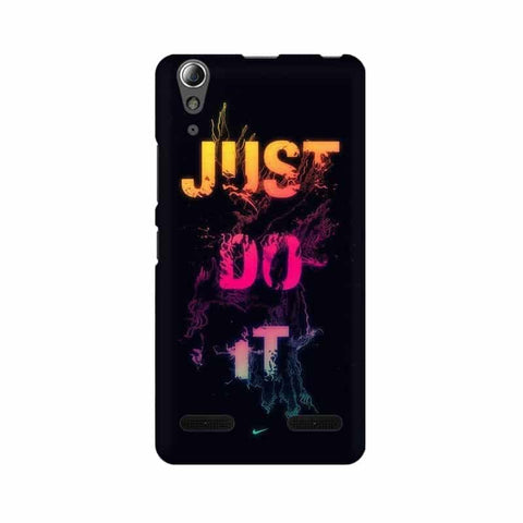 Just Do it Mobile Cover For Lenovo A6000