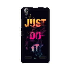 Just Do it Mobile Cover For Lenovo A6000